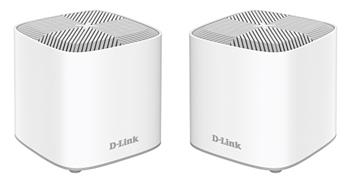 D-Link AX1800 Dual-Band Whole Home Mesh Wi-Fi 6 System (2-Pack)- 1 Gigabit LAN ports and 1 Gigabit WAN port- Expanda