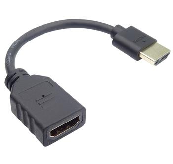 PremiumCord Flexi Adaptr HDMI Male - Female pro ohebn zapojen kabelu do TV