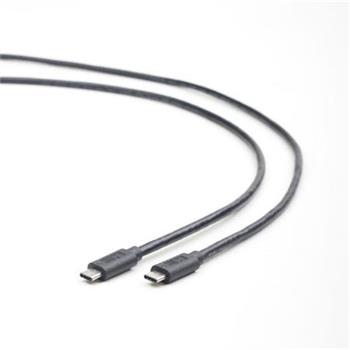 CABLEXPERT Kabel USB 3.1 Type-C na Type-C kabel (CM/CM), 1m, datov, ern