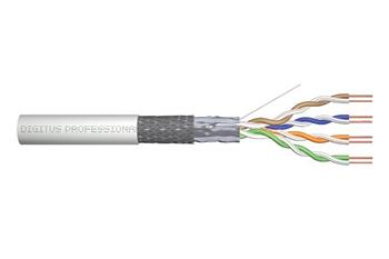 Digitus Instalan kabel CAT 5e SF-UTP, 100 MHz Eca (PVC), AWG 24/1, paprov krabice 305 m, simplex, barva ed