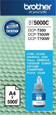 atramentov npl BROTHER BT-5000C Cyan DCP-T300/T500W/T700W (5000 str.)