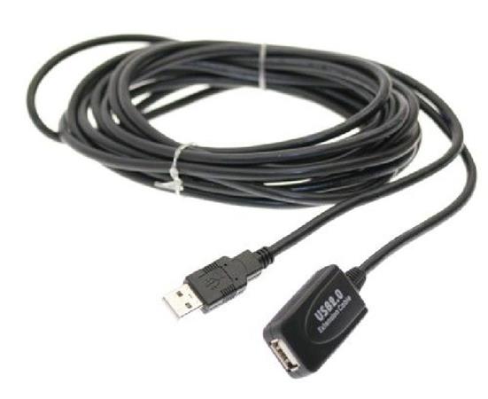 PremiumCord USB 2.0 repeater a prodluovac kabel A/M-A/F 5m
