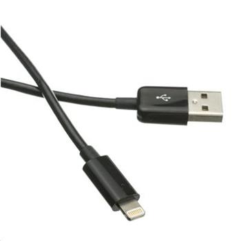 C-TECH Kabel USB 2.0 Lightning (IP5 a vy) nabjec a synchronizan kabel, 2m, ern