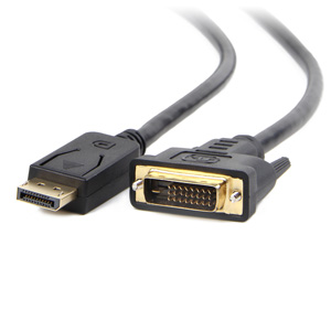kbel DisplayPort/DVI, M/M, 1m, CABLEXPERT