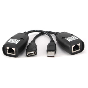 USB 2.0 extender cez LAN kbel, CABLEXPERT