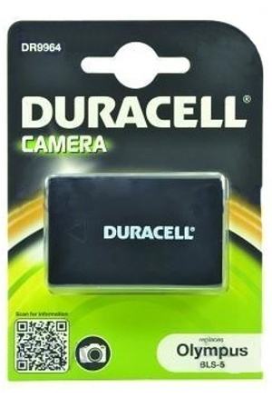 DURACELL Baterie - DR9964 pro Olympus BLS-5, ed, 1000 mAh, 7.4V