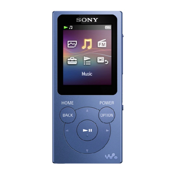 SONY NW-E394 - Digitln hudebn pehrva Walkman 8GB - Blue
