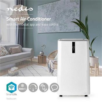 Nedis WIFIACMB1WT9 - Chytr Klimatizace | 9 000 BTU | A 60 m3 | Wi-Fi | Android a iOS | Energetick Tda A