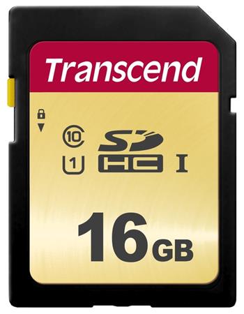 Transcend 16GB SDHC 500S (Class 10) UHS-I U1 (Ultimate) MLC pamov karta