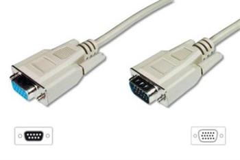 Digitus prodluovac kabel pro VGA monitor, stnn, ed, m, 5m