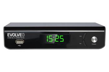 EVOLVEO Omega II, WiFi HD DVB-T2 H.265/HEVC rekordr, HDMI, SCART, USB