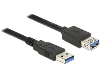Delock Prodluovac kabel USB 3.0 Typ-A samec > USB 3.0 Typ-A samice 1,0 m ern
