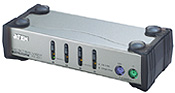 ATEN KVM switch CS-84AC PS/2 4PC v. kabele 1,2 a 1,8m