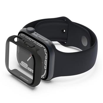 Belkin ochrana displeje 2v1 pro Apple Watch Srie 4/5/6/SE/7/8/9, 44/45mm, ern - NOV VERZE