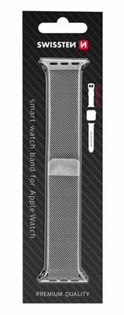 SWISSTEN REMNEK PRO APPLE WATCH MILNSK TAH 38-40 mm STRBRN