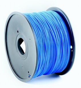 PLA plastic filament pre 3D tla, priemer 1,75mm, farba modr, Gembird