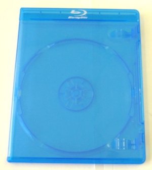 Obal na 3 BD-R Blu-ray disk modr rozmer 171 x 134 x 14 mm