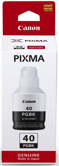 atramentov npl CANON GI-40BK black PIXMA GM2040/GM4040, PIXMA G5040/G6040 (6000 str.)