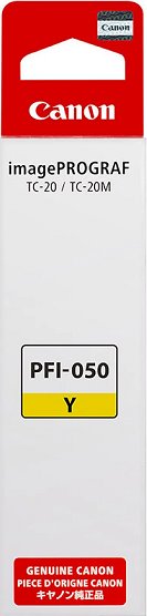 atramentov npl CANON PFI-050Y yellow iPF TC-20 (70 ml)
