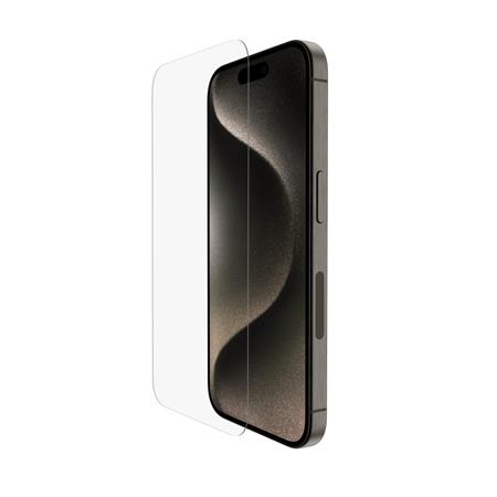 Belkin SCREENFORCE TemperedGlass Anti-Microbial ochrann sklo pro iPhone iPhone 15 Pro