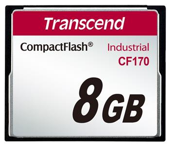 Transcend 8GB INDUSTRIAL CF CARD CF170 pamov karta (MLC)