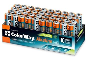 Colorway alkalick baterie AAA/ 1.5V/ 40ks v balen