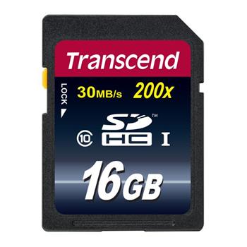 Transcend 16GB SDHC (Class 10) UHS-I 200x (Premium) pamov karta
