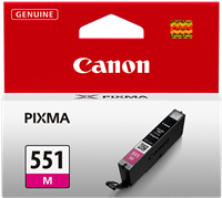 kazeta CANON CLI-551M magenta MG 5450/6350, iP 7250, MX 925 (330 str.)