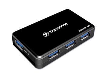 Transcend USB 3.0 Hub 4-port + napjec zdroj