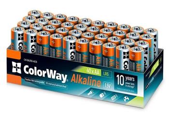 Colorway alkalick baterie AA/ 1.5V/ 40ks v balen