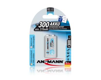 Ansmann akumultor 9V NiMH 270 mAh (1 ks) maxE