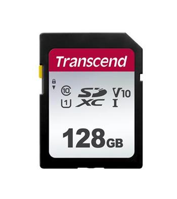 Transcend 128GB SDXC 300S (Class 10) UHS-I U1 V10 pamov karta, 100 MB/s R, 25 MB/s W