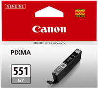 kazeta CANON CLI-551GY grey MG 6350, iP 8750 (330 str.)