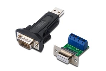 Digitus pevodnk USB 2.0 na sriov port, RS485, DSUB 9M + Pinout adaptr