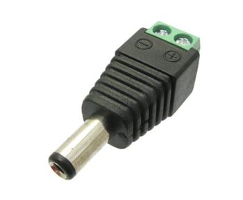 MikroTik DC napjec konektor 2.1mm se svorkovnic - DCSV21