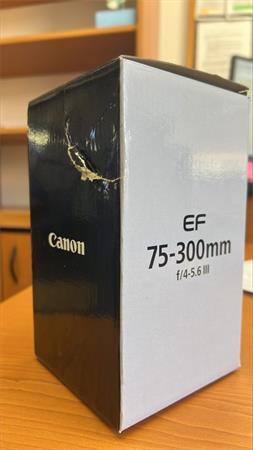 REPAS Canon EF 75-300mm f/4.0-5.6 III - pokozena krabice, zbo 100% v podku