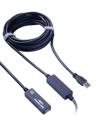PremiumCord USB 3.0 repeater a prodluovac kabel A/M-A/F 10m