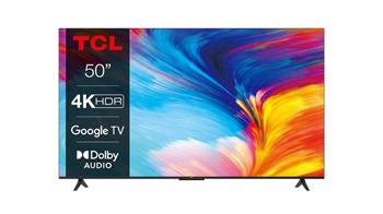 TCL 50P635 TV SMART Google TV LED/126cm/4K UHD/2400 PPI/50Hz/Direct LED/HDR10/DVB-T/T2/C/S/S2/VESA