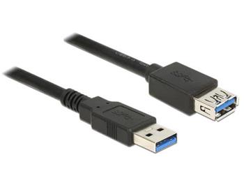 Delock Prodluovac kabel USB 3.0 Typ-A samec > USB 3.0 Typ-A samice 2,0 m ern