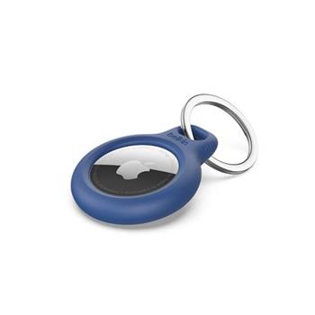 Belkin Bezpen pouzdro na AirTag s kroukem na kle  modr