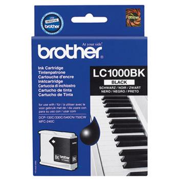 Brother LC-1000Bk (ink. ern, 500 str. @ 5%) pro DCP-330C,DCP-540CN