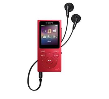 SONY NW-E394L - Digitln hudebn pehrva Walkman 8GB - Red