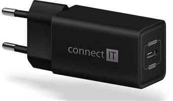 CONNECT IT Fast PD Charge nabjec adaptr 1USB-C, 18W PD, ERN