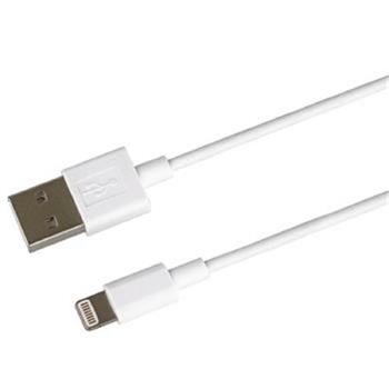 PremiumCord Lightning iPhone nabjec a synchronizan MFI kabel, 8pin-USB A, 0,5m