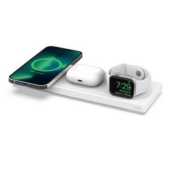 Belkin BOOST CHARGE PRO MagSafe 3v1 Bezdrtov nabjec podloka pro iPhone/Apple Watch/AirPods, bl
