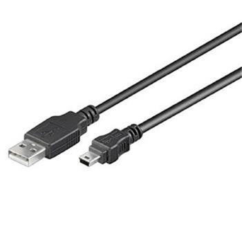 PremiumCord Kabel USB 2.0, A-B mini, 5pin, 0,5m