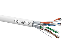 Solarix Instalan kabel CAT6A STP LSOH Dca s1 d2 a1 500m/cvka