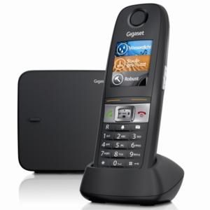 Gigaset E630 - DECT/GAP bezdrtov telefon, barva ern