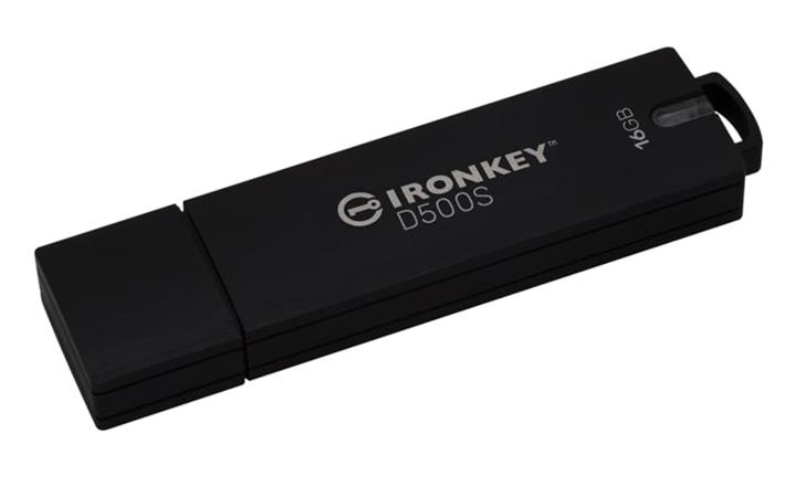 KINGSTON 16GB IronKey D500S FIPS 140-3 Lvl 3 (Pending) AES-256
