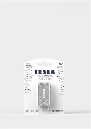 Tesla 9V SILVER+ alkalick, 1 ks, ND 